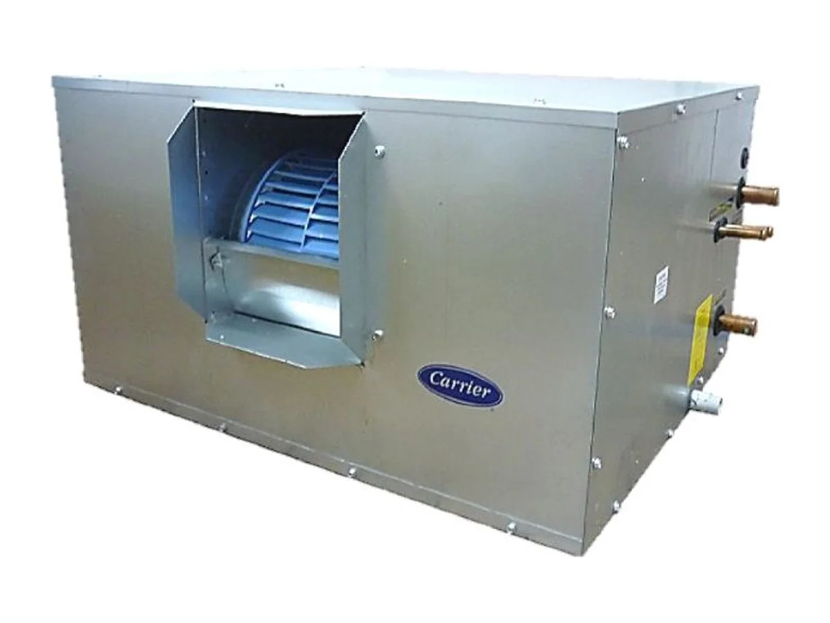 Imagen ilustrativa de equipo tipo fan & coil